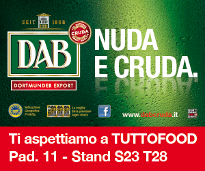 Birra DAB Cruda ti aspetta a Tuttofood 2013