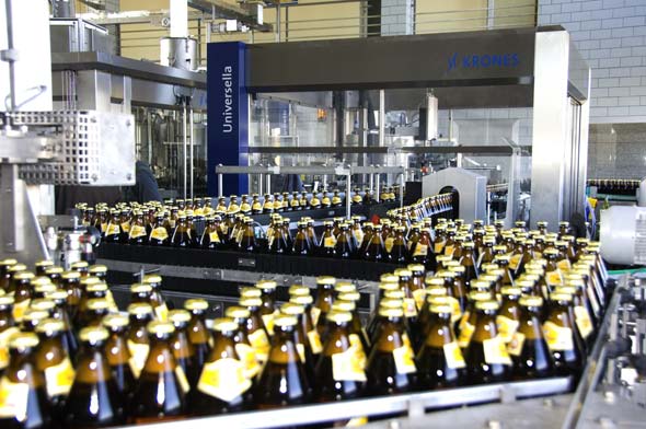 La Wasseralfingen ha scelto di continuare ad utilizzare le bottiglie Euro. "Va bene così."