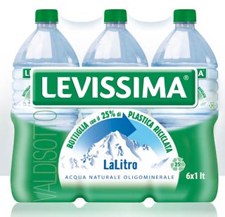  Acqua Minerale Levissima Valdisotto LaLitro
