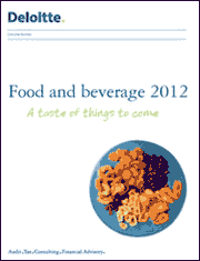 cover copertina Deloitte Food & Beverage 2012