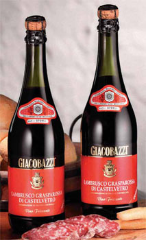  Lambrusco Grasparossa di castelvetro Giacobazzi Bottiglie