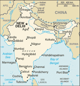  mappa india