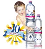Acqua Minerale Maniva 1998 -2008 10 anni compleanno Dosso Alto