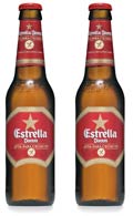 Bottiglia Birra Estrella Damm per celiaci