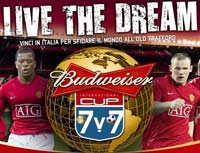 Birra Budweiser Cup 2008 Coppa Sport Calcio a 7 Calcetto
