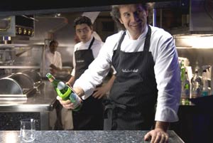 ScreenShot campagna Pubblicitaria Acqua Minerale Panna Carlo Cracco famoso chef