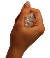 Bottiglia Pet Pugno Riciclo Plastica Packaging