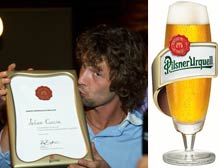 Julien Caccia International master bar pilsner Urquel
