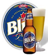 Bottiglia Birra Labatt Blue