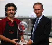 Luca Ciuffetelli premio Aperitivo dell'anno sanbitter  Gambero Rosso