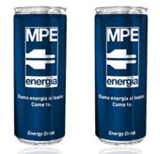 Mpe Energia energy drink lattina
