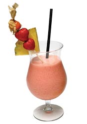 Bicchiere Pago Strawberry Cream Cocktails pago alla fragola e rum