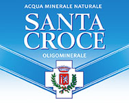 Etichetta Acqua Minerale Santa Croce