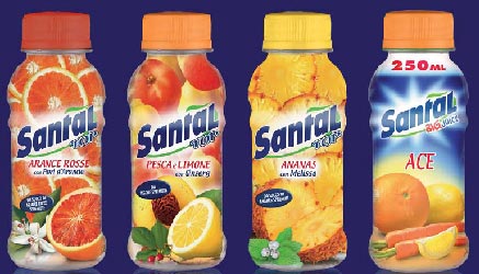 Linea Succhi Speciali per il vending Santal