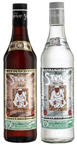 Rum Ron Santero Anejo e Silver Dry