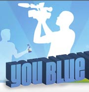 Logo concorso you blue Viral Contest Derby Blue