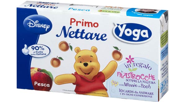 Tsucchi di frutta Yoga Primo Nettare in brik 3x125 ml