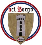 Logo Birrificio Birra del Borgo di Borgorose medaglia oro e argento