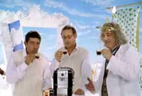 Spot televisivo tv video bonolis laurenti mago lavazza caff� crema e gusto