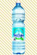 Bottiglia Pet Quadra Acqua Minerale Sant'Anna 1,5 l un litro e mezzo