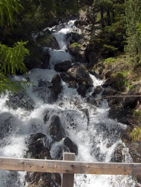 Cascata in Val Viola Bormina
