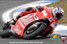 Ducati numro 1 MotoGp australiano casey stoner sponsorizzata da gatorade