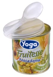 Macedonia Yoga  fruitesse cucchiaio