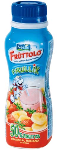 Fruttolo Fullix Frullato Nestlè gusto fragola banana