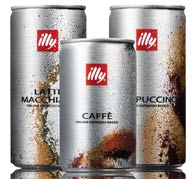lattine Rtd illy Nuove Lattine Pregio Illy Bevande Fredde a Base di caffè clicca x ingrandire