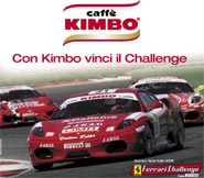 Campagna Promozione Kimbo Ferrari vinci il challenge