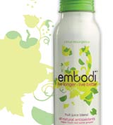 Confezione Packaging Succo Americano Embodi frutta Biologica