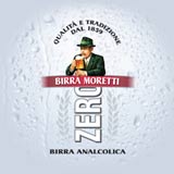 Birra Analcolica Moretti Zero Insegna Logo