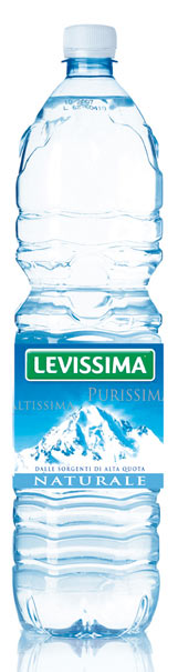 restyling acqua minerale Lebvissima Bottiglia Naturale