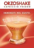 Orzoshake bicchiere bevanda a base di orzo fredda - capriccio freddo