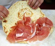 Piadina Piada al Prosciutto Crudo ristorazione Fuori casa