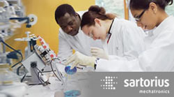 Sartorius MECHATRONICS tre camici bianchi