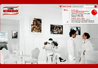 Sito Internet web Caff� Kimbo