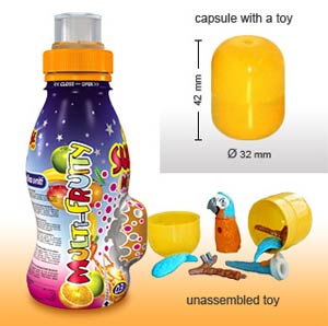 Linea Surprise Bevande succo frutta con sorpresa
