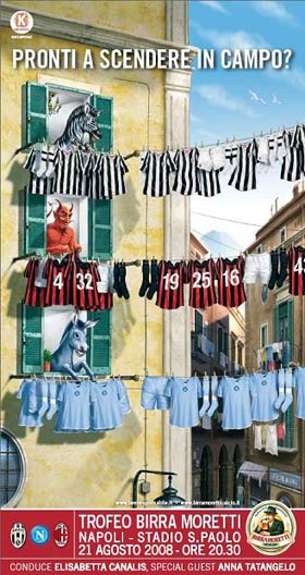 Poster trofeo birra Moretti 