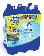Fardello 6 bottiglie acqua minerale San Benedetto