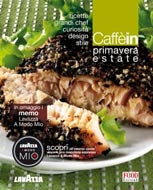 Copertina Ricettario Libro Ricette Caff� In Primavera Estate 2009 Lavazza a modo mio