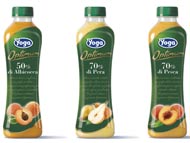 Nuove cONFEZIONI 750 mL yOGA OPTIMUM SUCCHI BEVANDE CONSERVE ITALIA