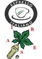 Logo Istituto Nazionale Espresso italiano Aibes  Associazione Italiana Barmen e Sostenitori 