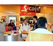 Caff� coffee bar shop Acaf� caf� Gruppo AutoGrill 