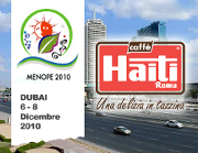 BIOCAFFÈ HAITI ROMA ALL'ITALIAN VILLAGE DEL MENOPE 2010 DI DUBAI