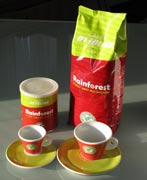 Confezione Caff� rainforest Alliance Certificate 