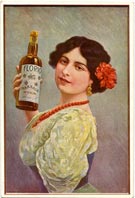 Locandina Cantine Florio Marsala Ragazza