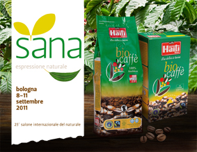 Caff� Haiti Roma Confezioni Caff� 100% Bio 100% Equo presentate a sana alone Internazionale del Naturale bologna