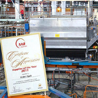 Sidel awarded Supplier of the Year titolo fornitore dell'anno