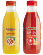 Spremute  fresche dimmidis� arancia e arancia rossa